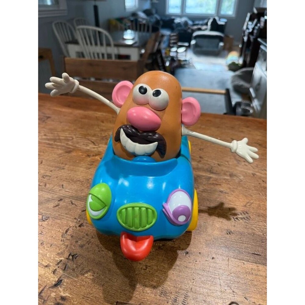 Vintage 1985 Mr Potato Head Spud Coupe Car Playskool Hasbro 1980s Figure AS IS